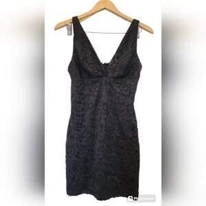 Sexy Topshop Black lace dress